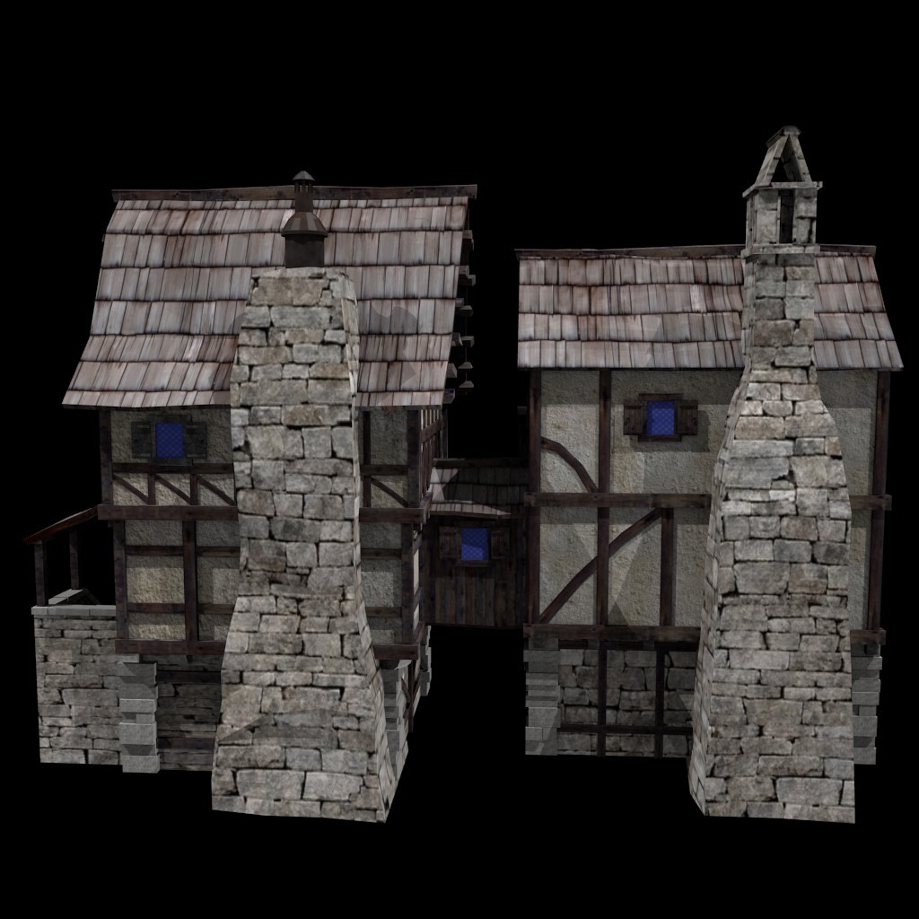 Medieval houses preview image 3